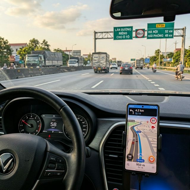 Cho thuê Vietmap Live Pro - dẫn đường thông minh cảnh báo camera phạt nguội trên ô tô